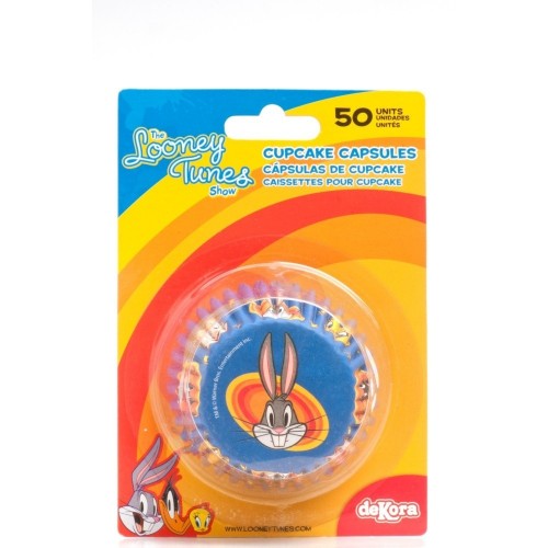 Decorative pastry baskets - Looney Tunes 50 pcs