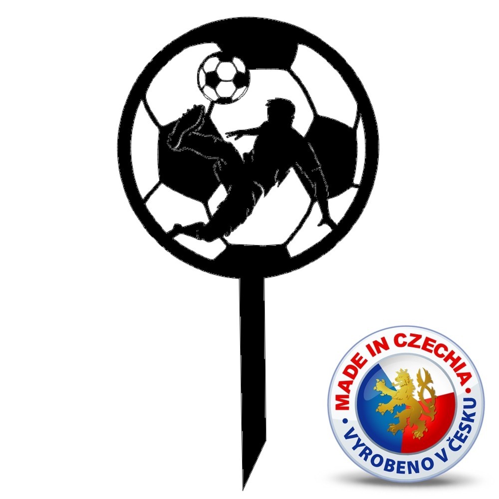 Cake Topper - Soccer Ball 2