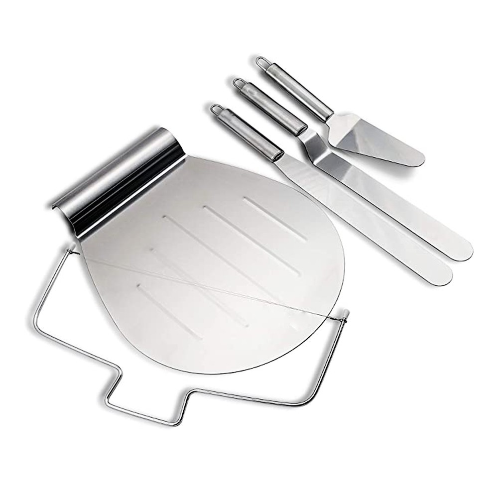 Set of 5 pieces of stainless steel baking utensils