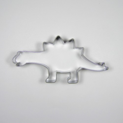 Stainless Steel Cookie Cutter - Stegosaurus