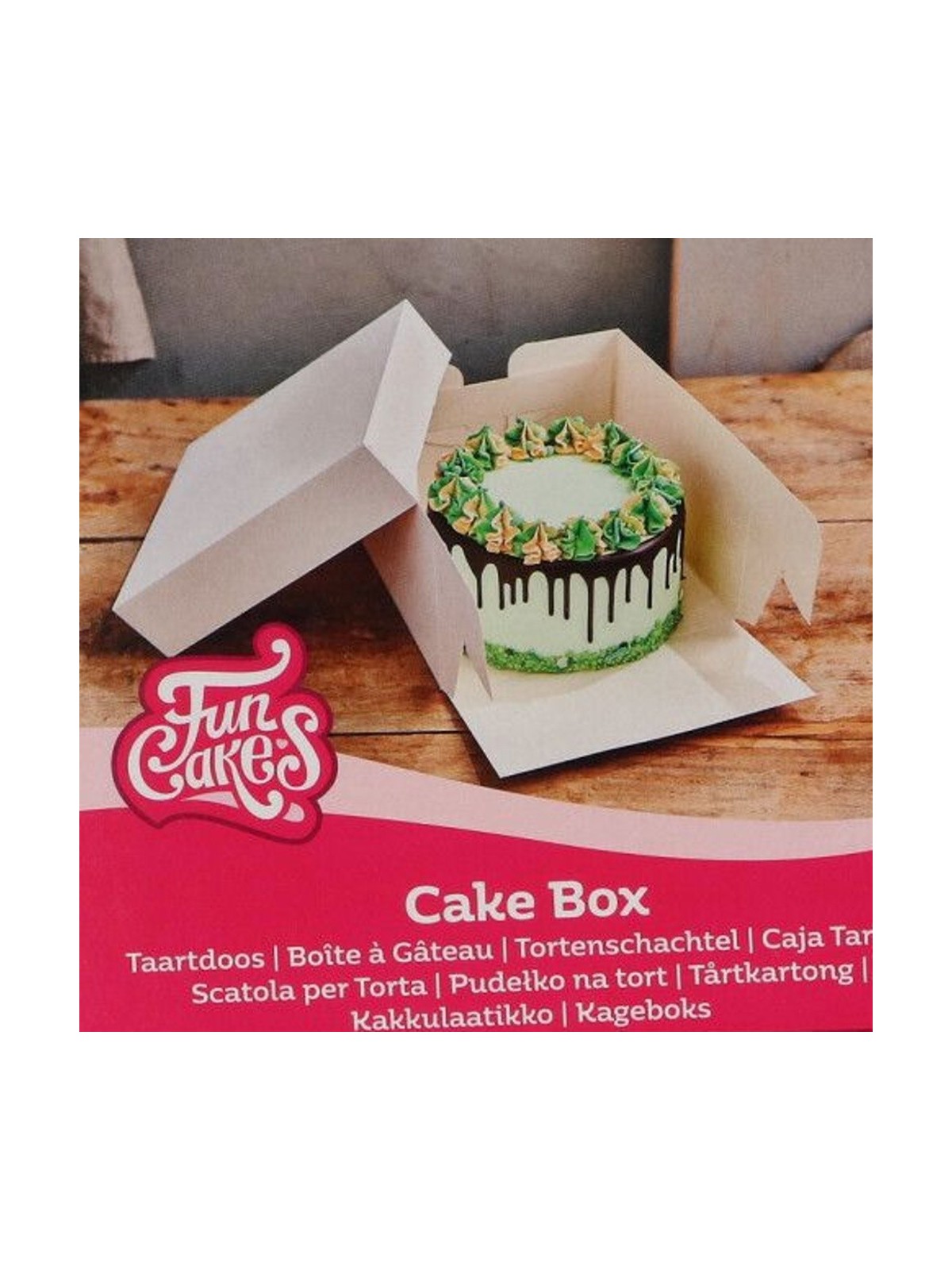 FunCakes Cake Box 30 x 30 x 15cm / 1pc