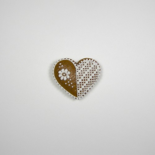 Stainless steel cookie cutter - heart shape 4.5cm.