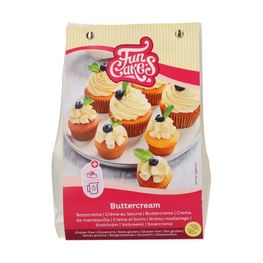 FunCakes Buttercreme - glutenfrei - 500g