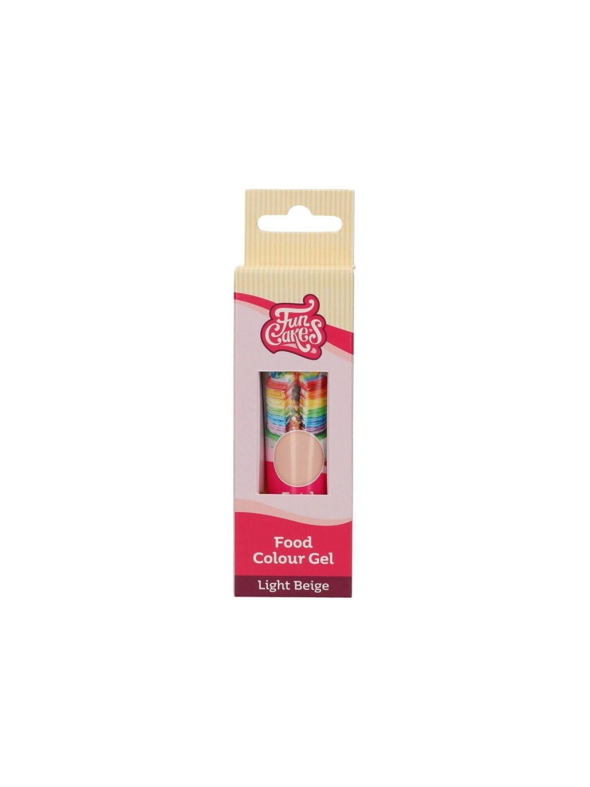 FunCakes - Gel Colour - Flesh - Light Beige - 30g