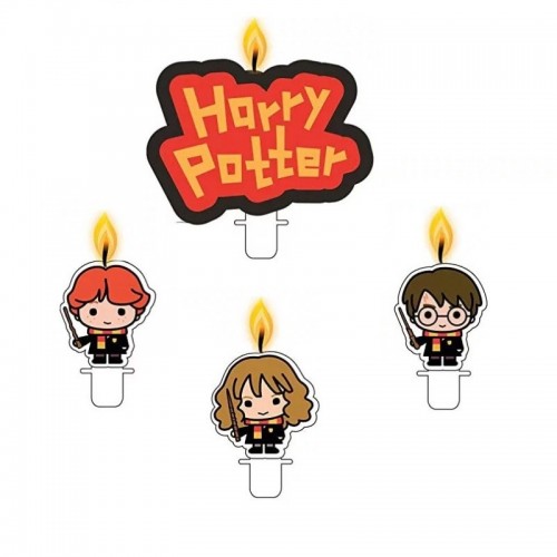 Harry Potter cake candles 4 pcs
