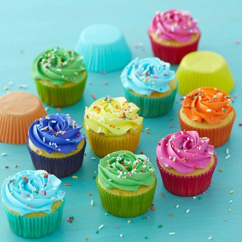 Wilton Baking Cups - Rainbow Colors - 300pcs