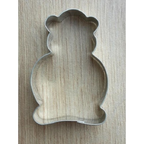 Cookie Cutter - sitting teddy bear