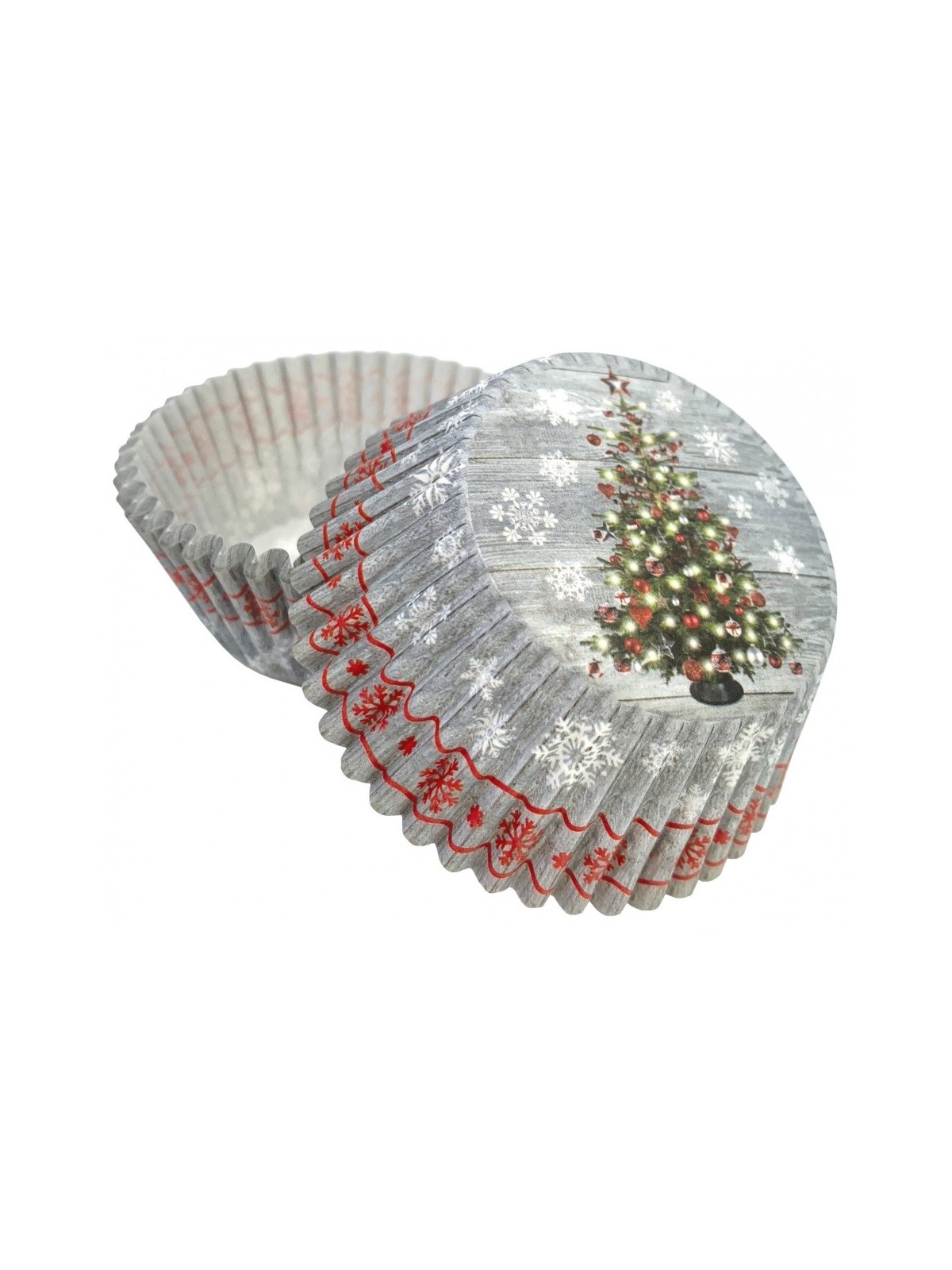 Pastry baskets - Christmas tree - 50 pcs