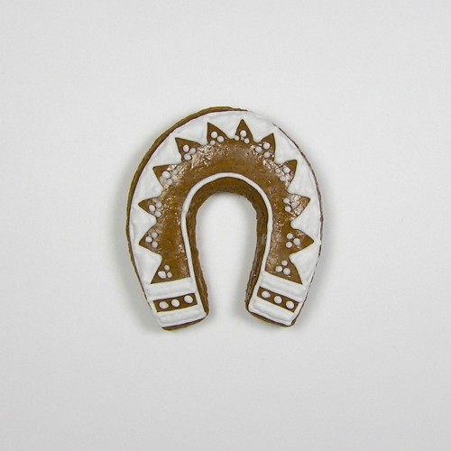 Stainless steel cookie cutter - horseshoe