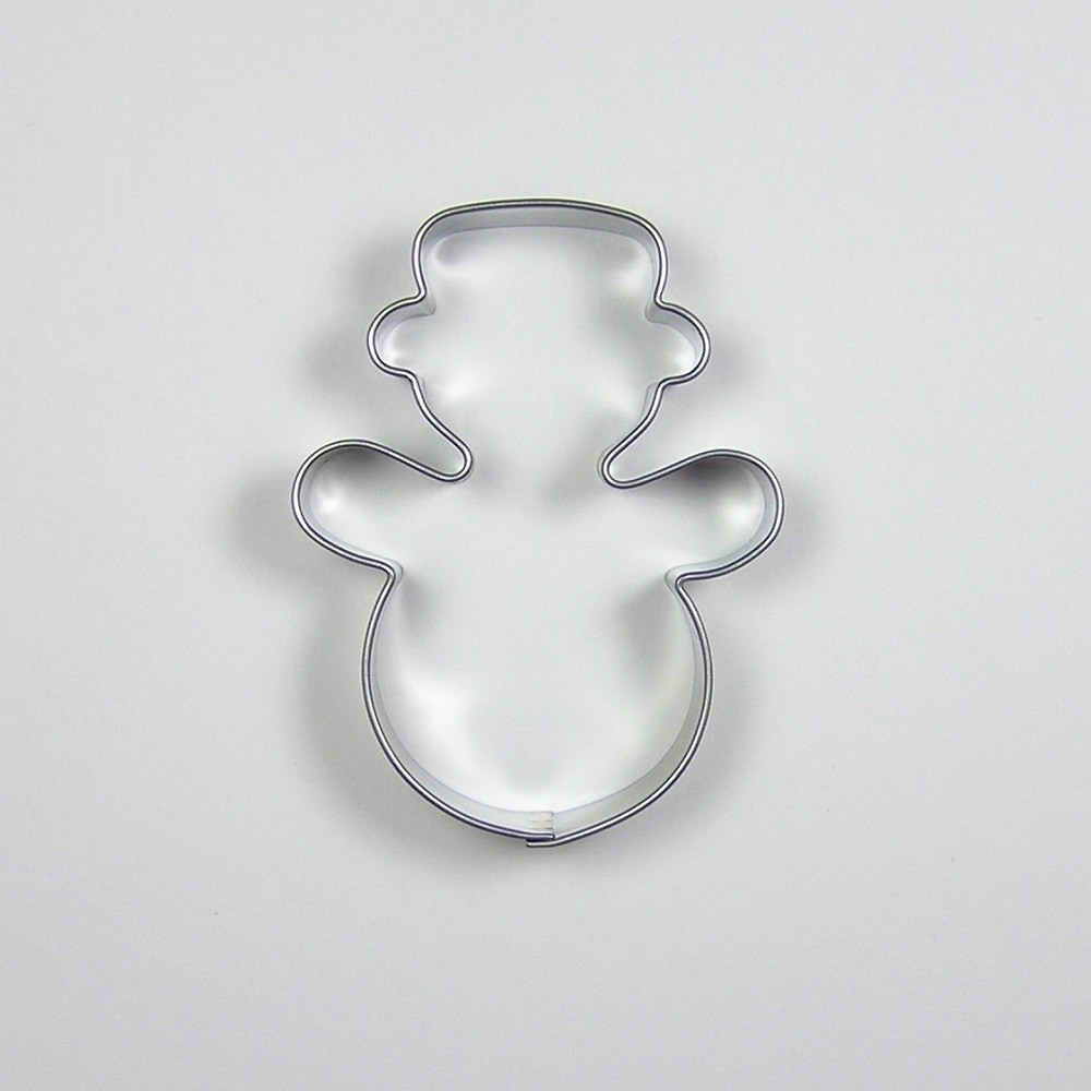 Stainless Steel Cookie Cutter - Snowman III