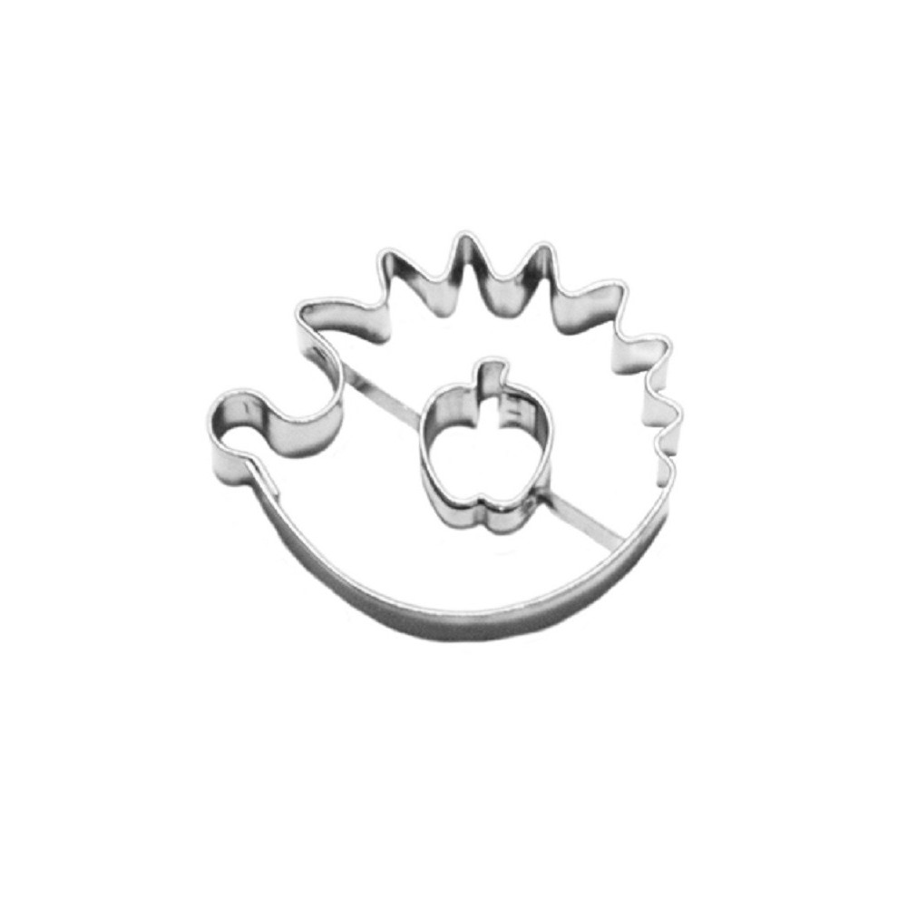 Stainless Steel Cutter - Hedgehog/apple 4.5 cm
