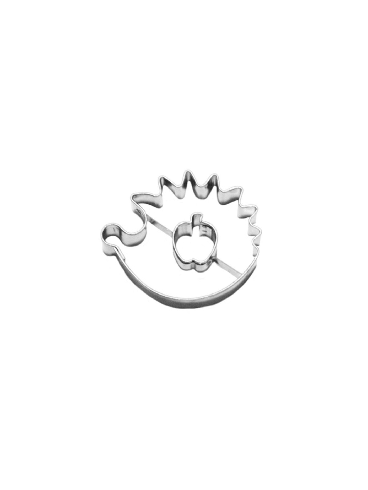 Stainless Steel Cutter - Hedgehog/apple 4.5 cm