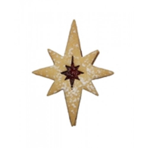 Cookie Cutter - Star 8-pointed + small star