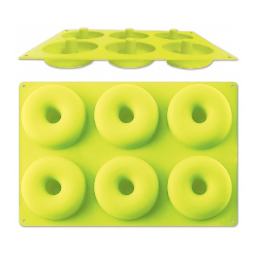 Silicone classic donut mold - 6.