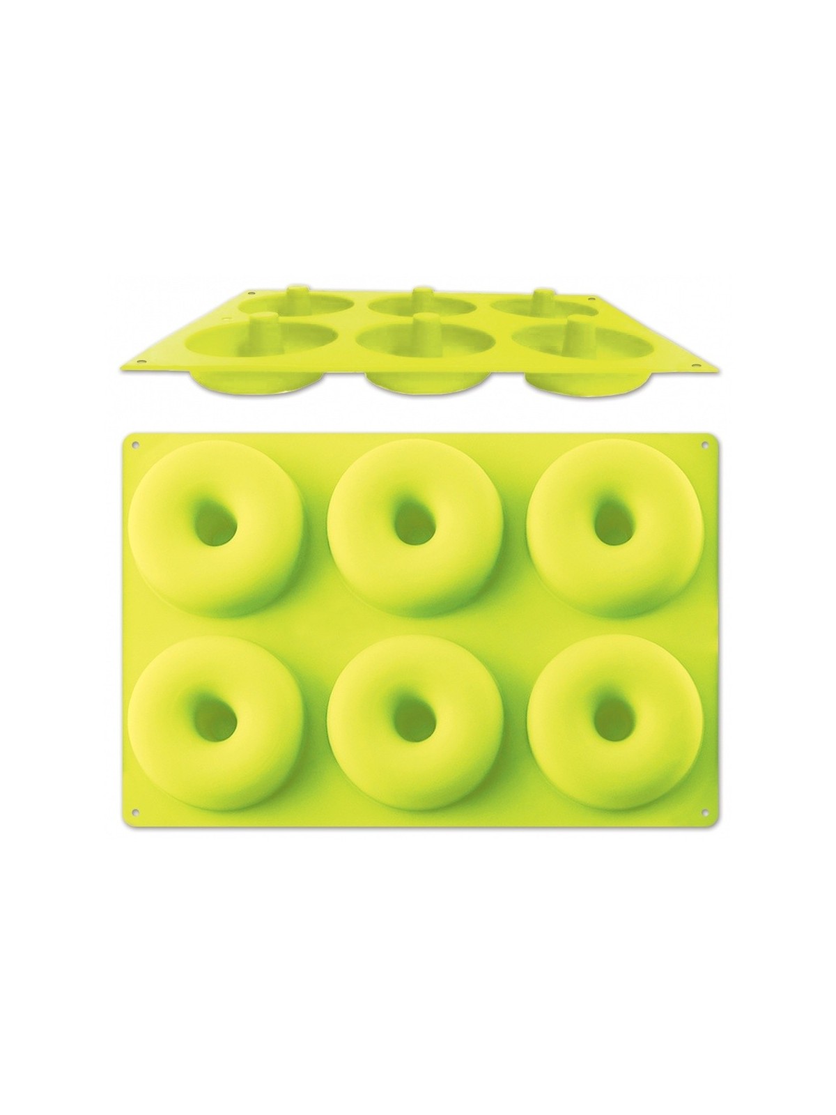 Silikonform für Donuts - klassisch - 6