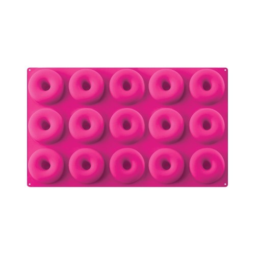 Silicone mold for donuts - mini - 15