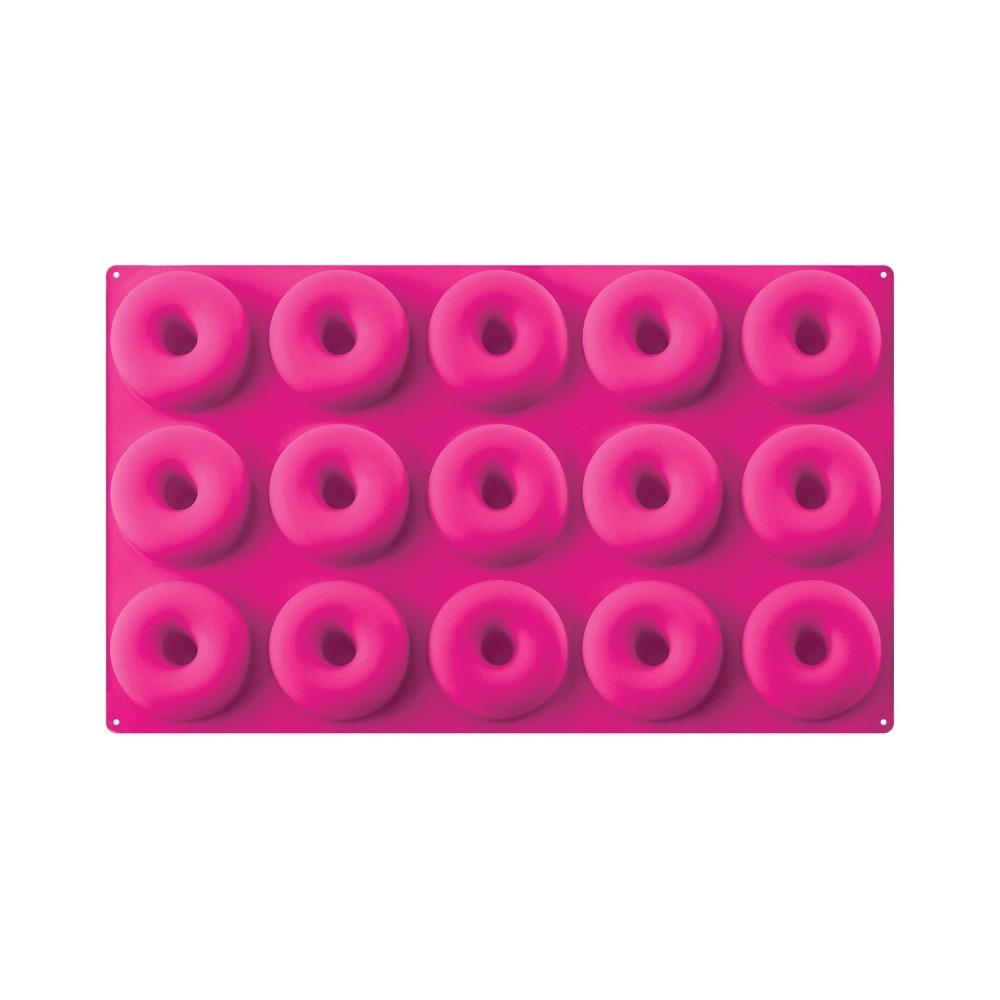 Silicone donut mold - mini - 15