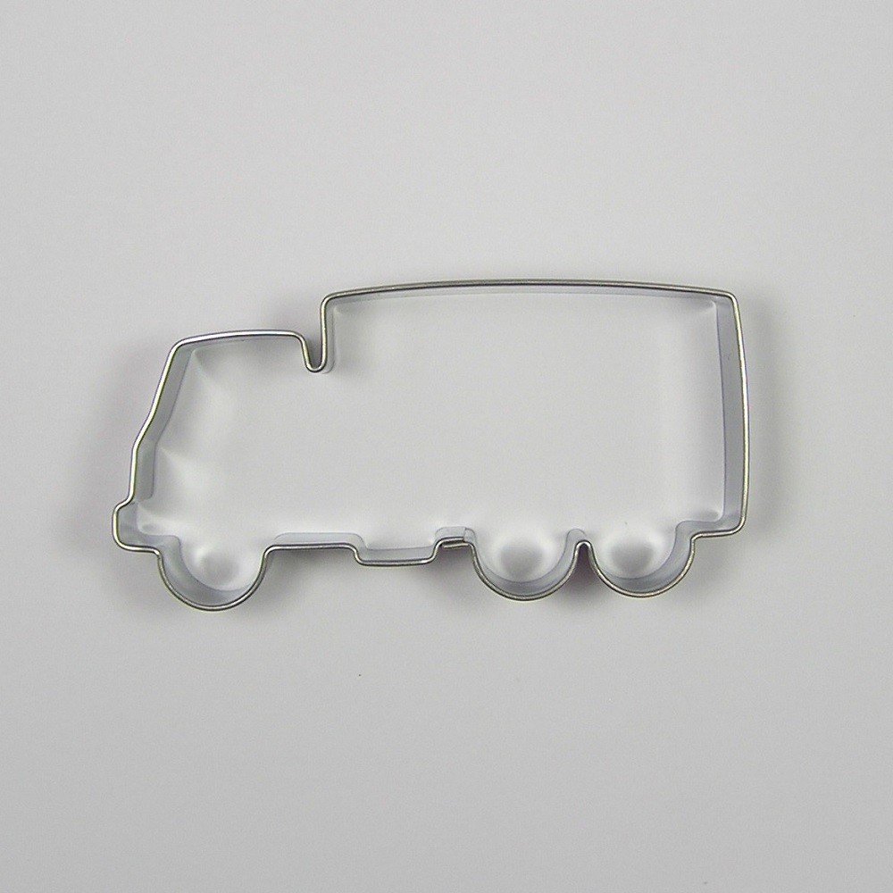 Stainless steel cookie cutter - a truck