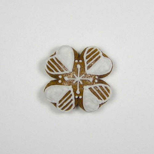 Stainless steel cookie cutter - Four-leaf clover