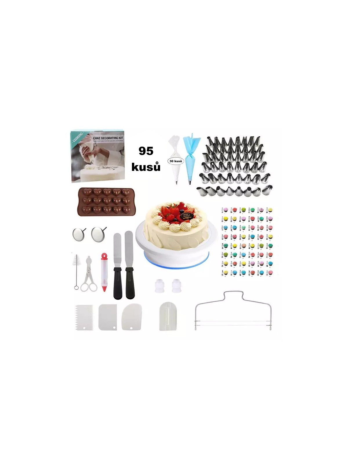 Baking and Decorating Set - 95 pieces