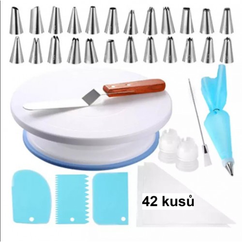 Baking and decorating set - 42 pieces.