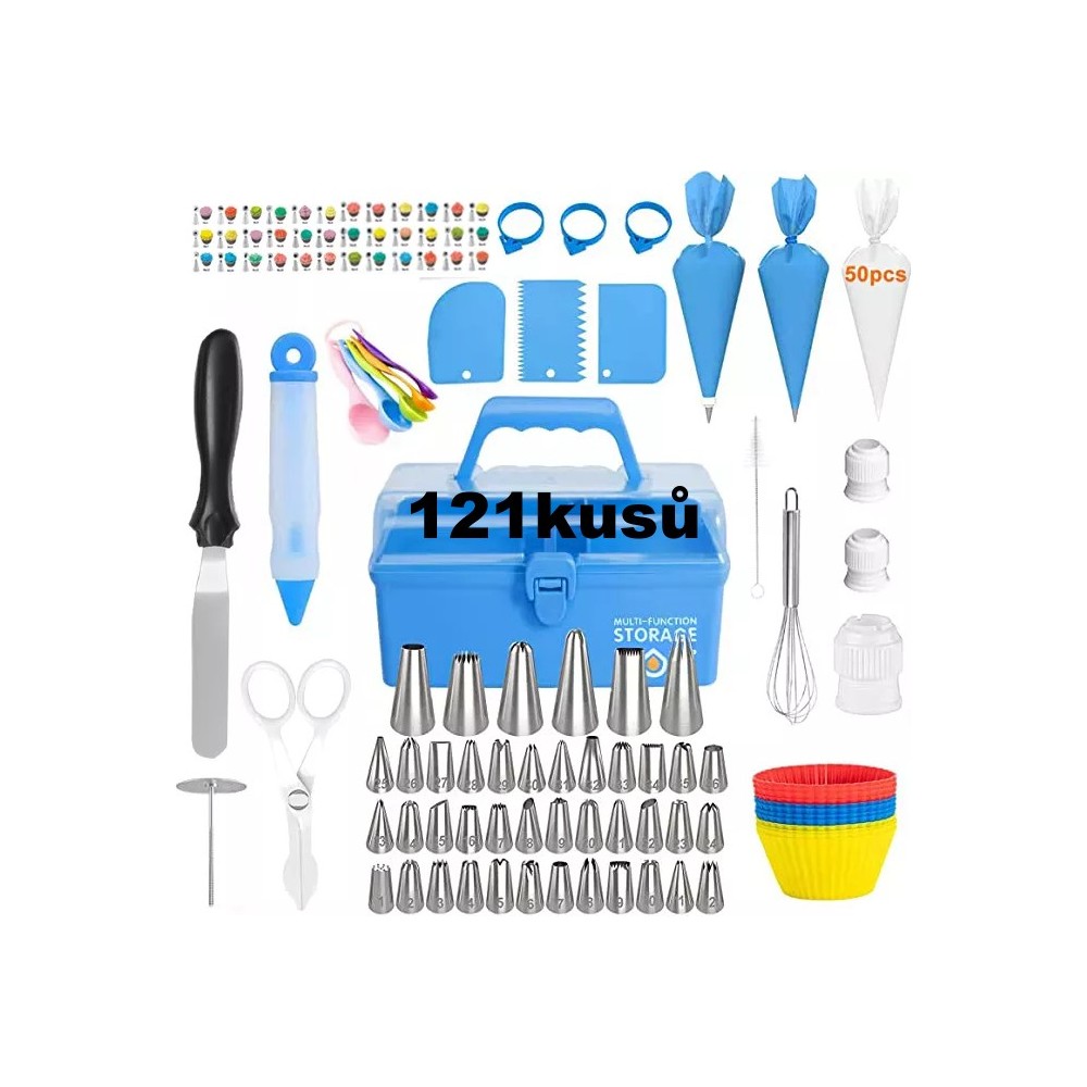 Baking and decorating set - 121 pieces