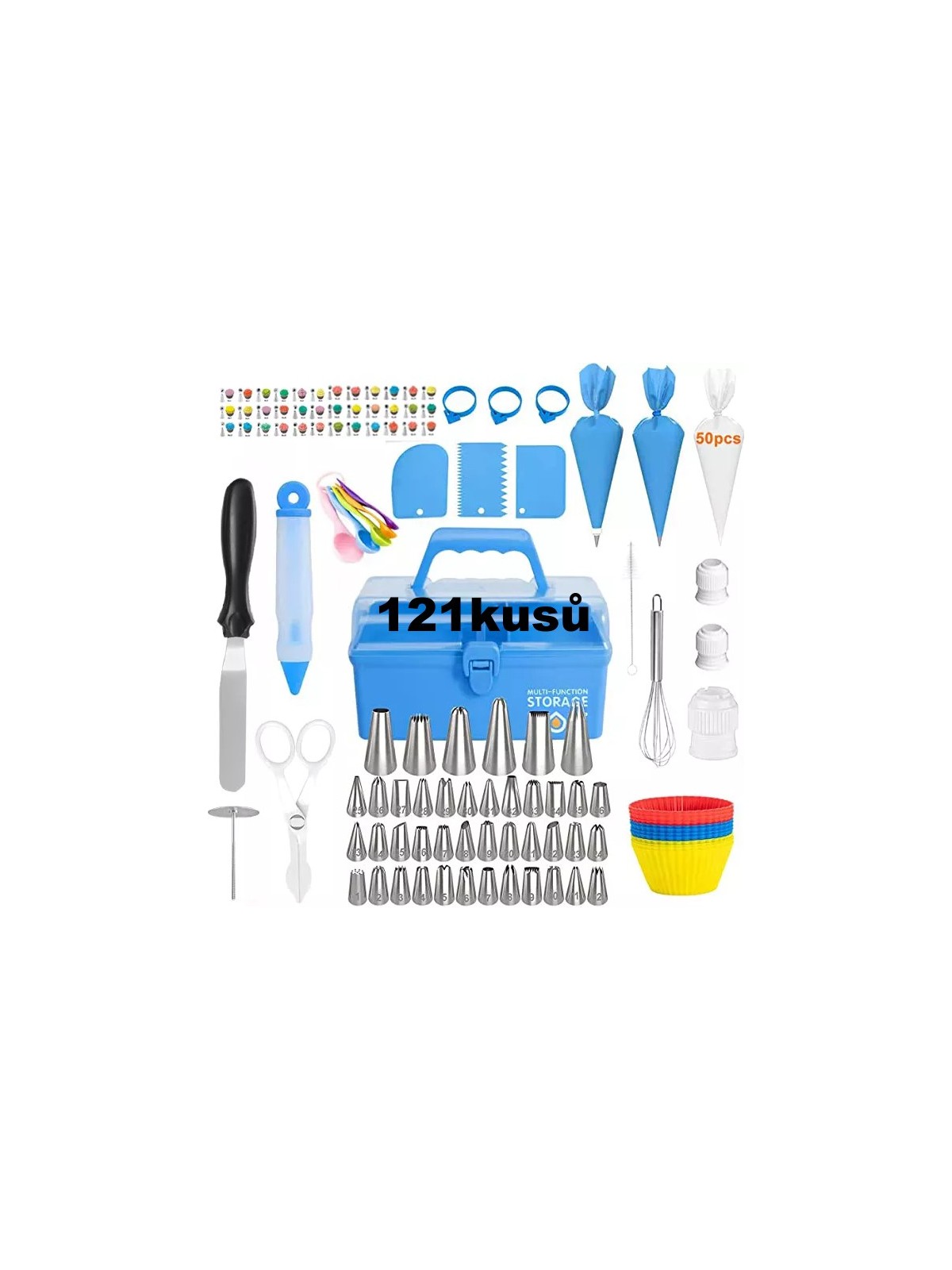 Baking and decorating set - 121 pieces