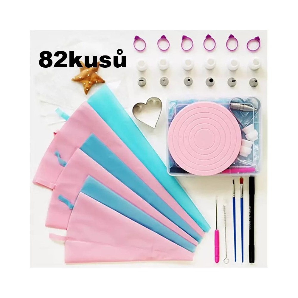 Baking and decorating set - 82cs