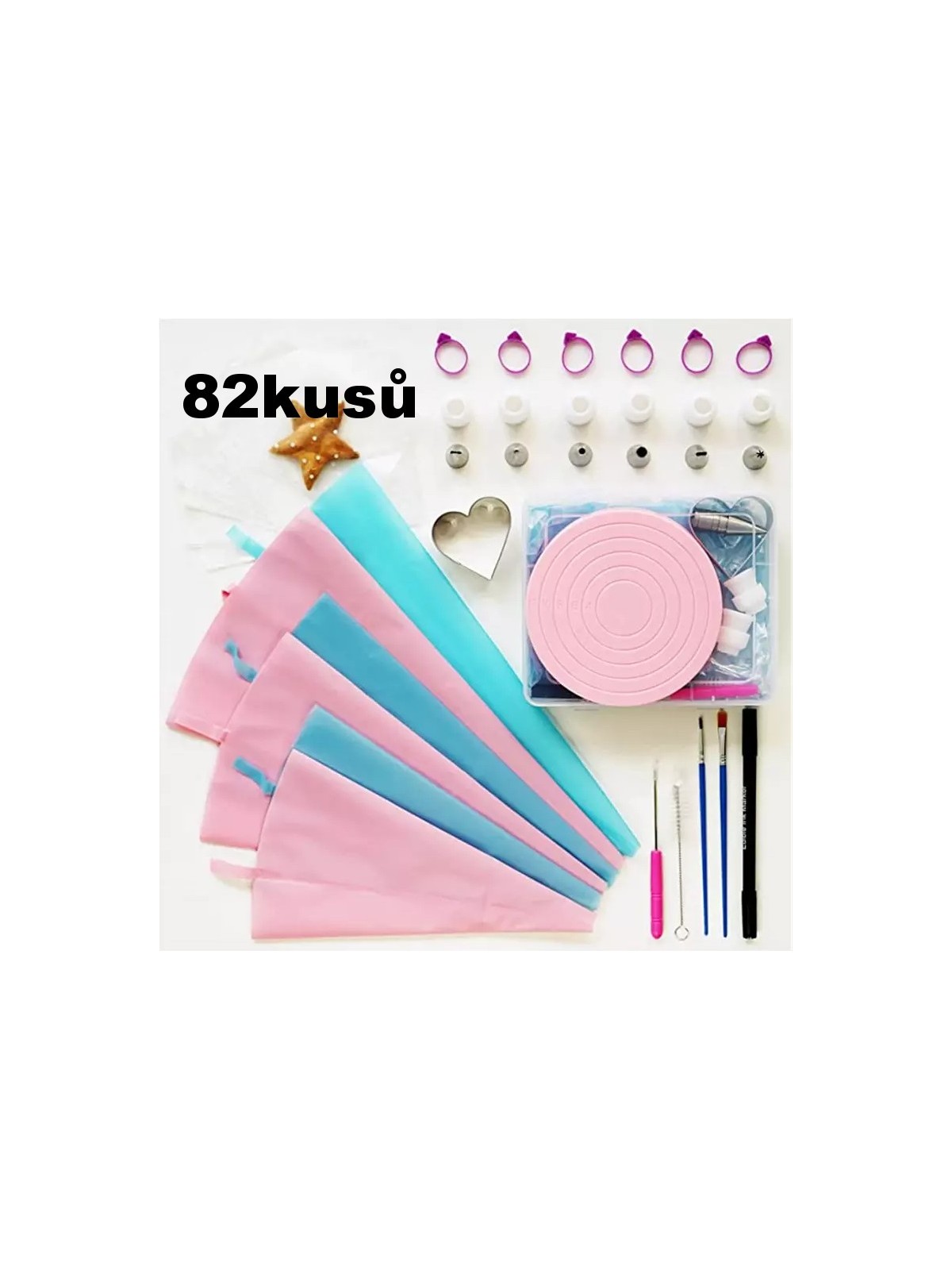 Baking and decorating set - 82cs