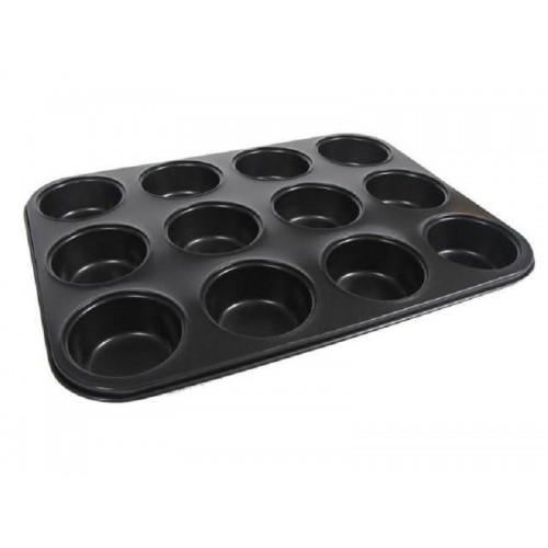 Muffin baking tin for 12 pieces