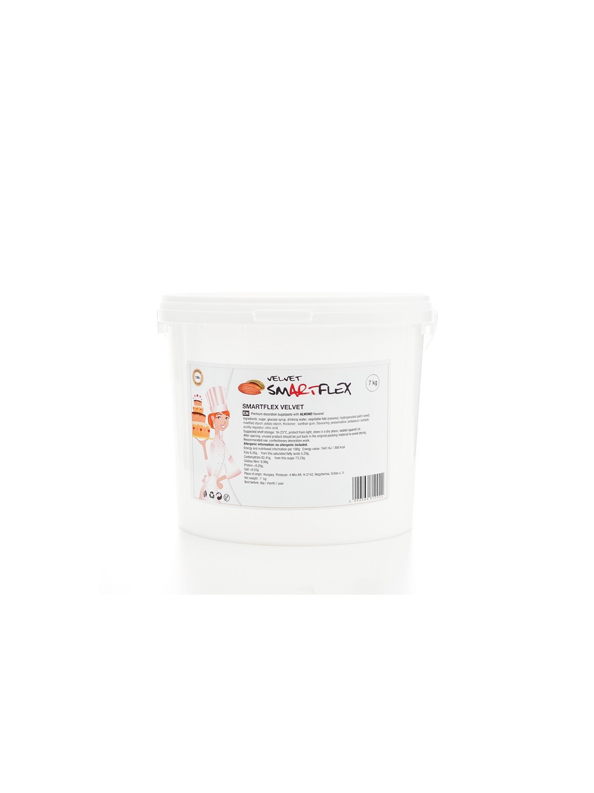 Smartflex velvet almond 7kg - covering material