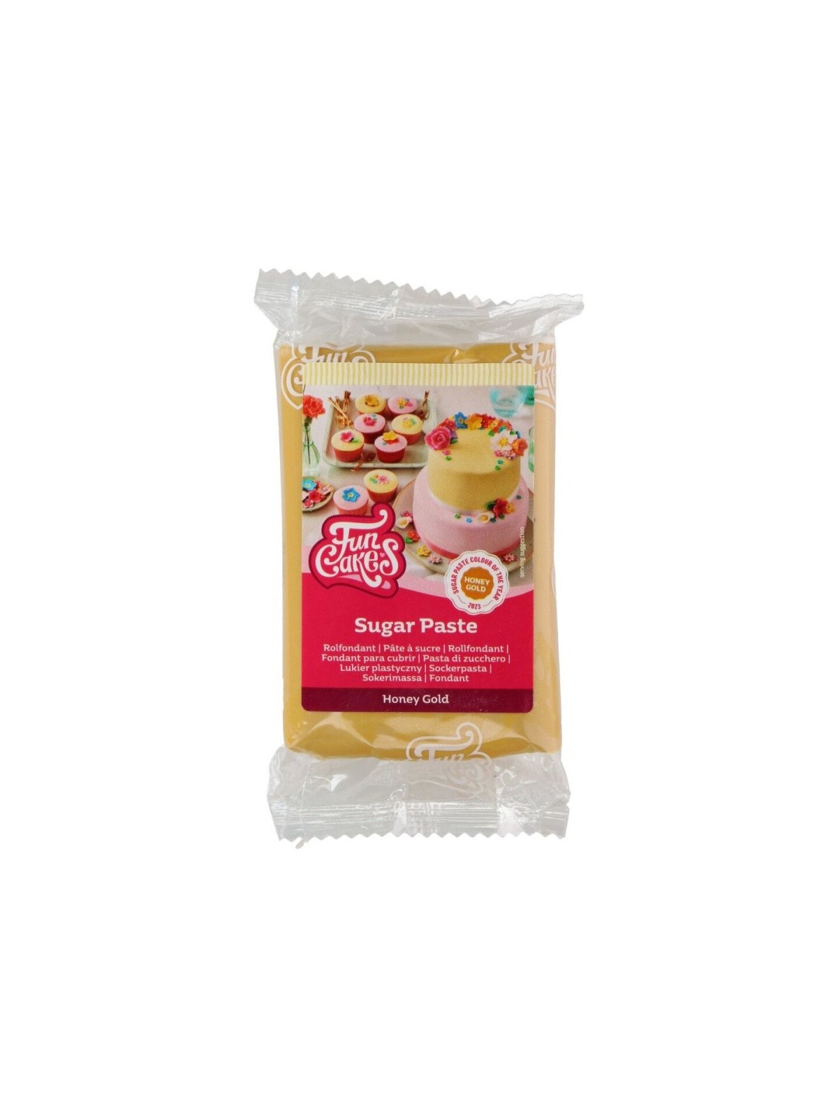 FunCakes Fondant Honey Gold -250g