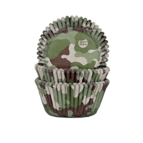 HoM Pastry Baskets - Camouflage - 50 pcs