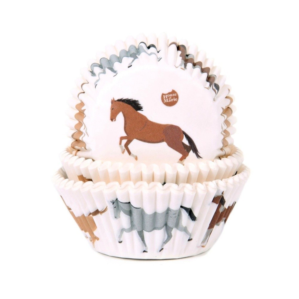 HoM pastry baskets - Horses - 50 pcs.