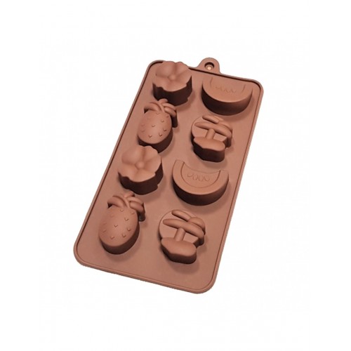 Silicone chocolate mold - fruit