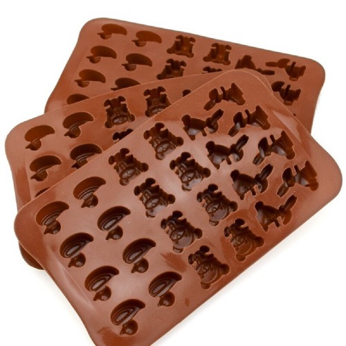 Silicone mold for chocolates - animals