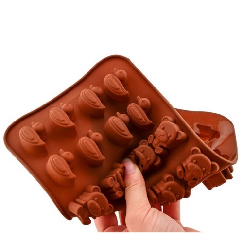 Silicone mold for pralines - animals