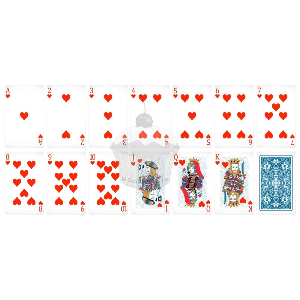Edible paper "playing cards 5" - A4