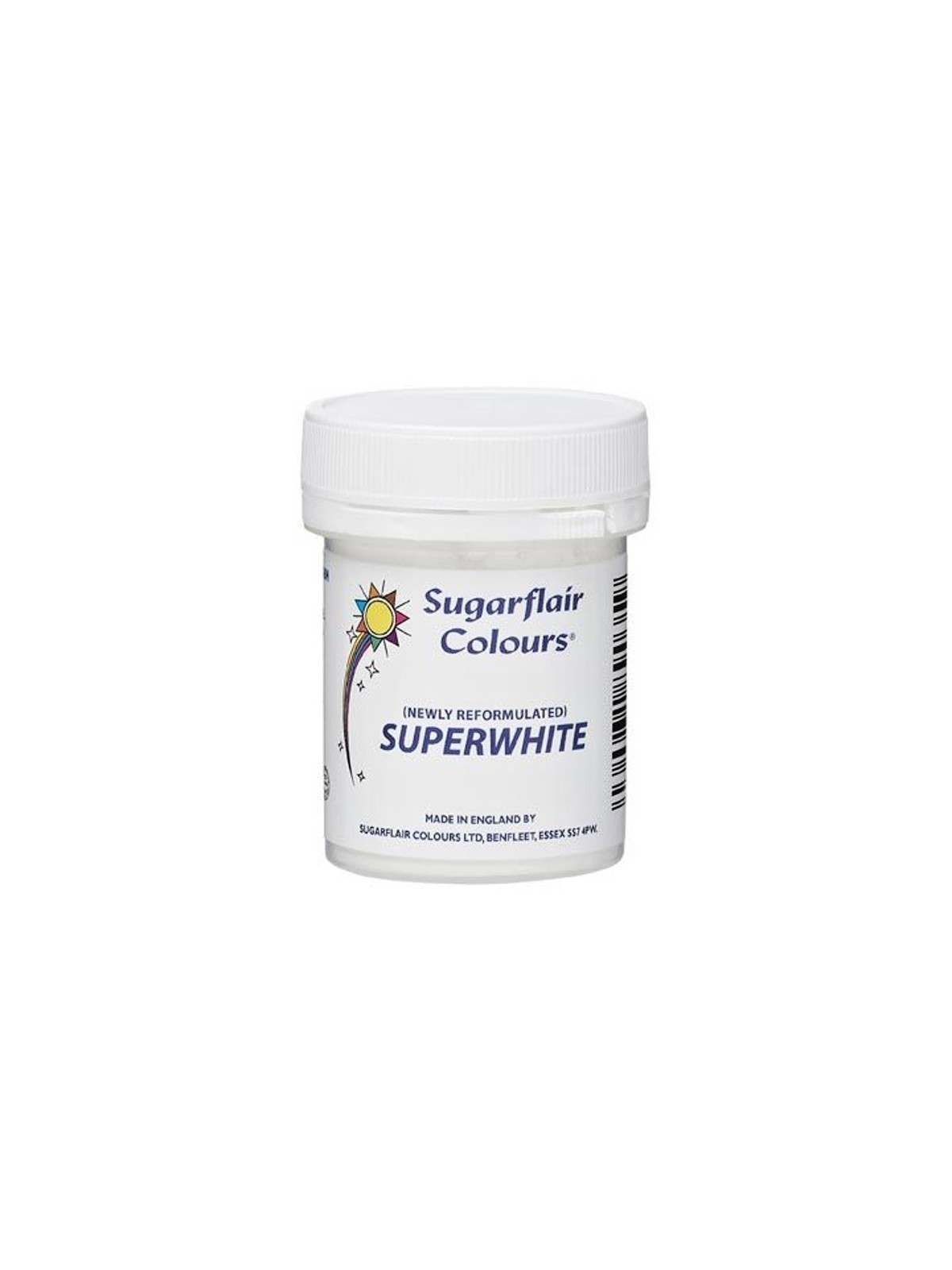 Sugarflair - superweiß - Puderweiße - 20g