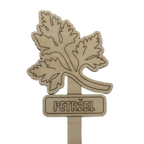 Garden label - parsley