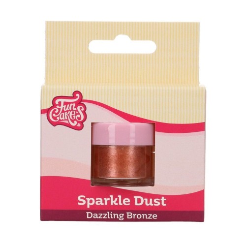 FunColours Puderfarbe Sparkle Dust - Dazzling Bronze - 3g