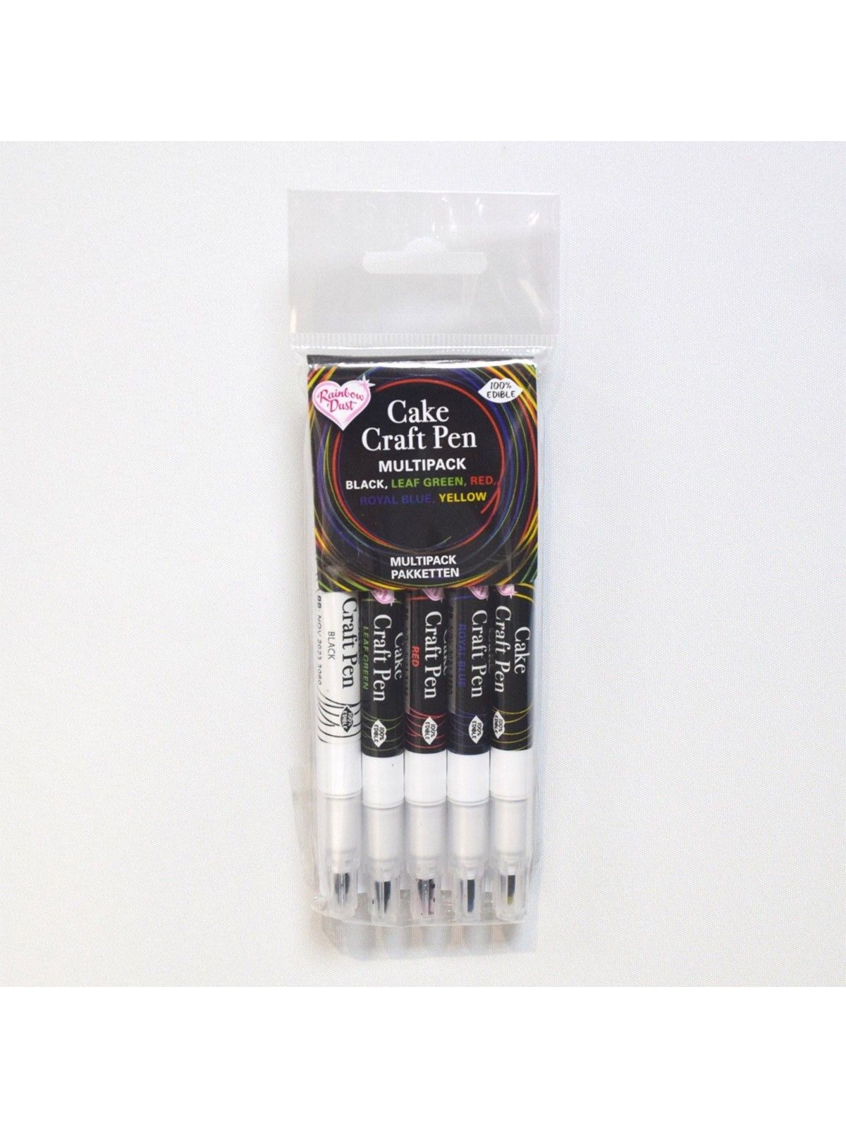 RD Cake Craft Pen Multipack - edible markers - 5 pcs