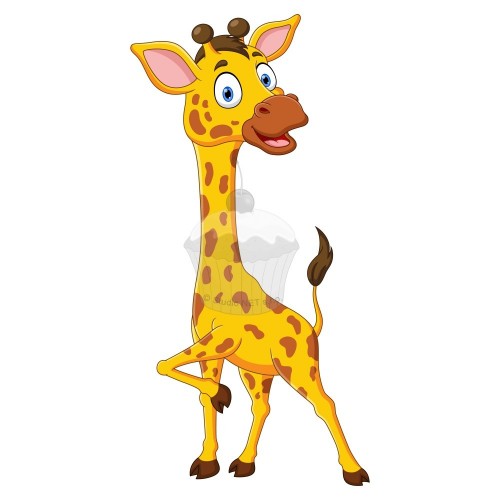 Edible paper "Giraffe" A4