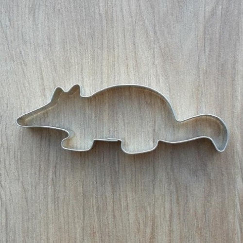 Stainless steel cookie cutter - mouse