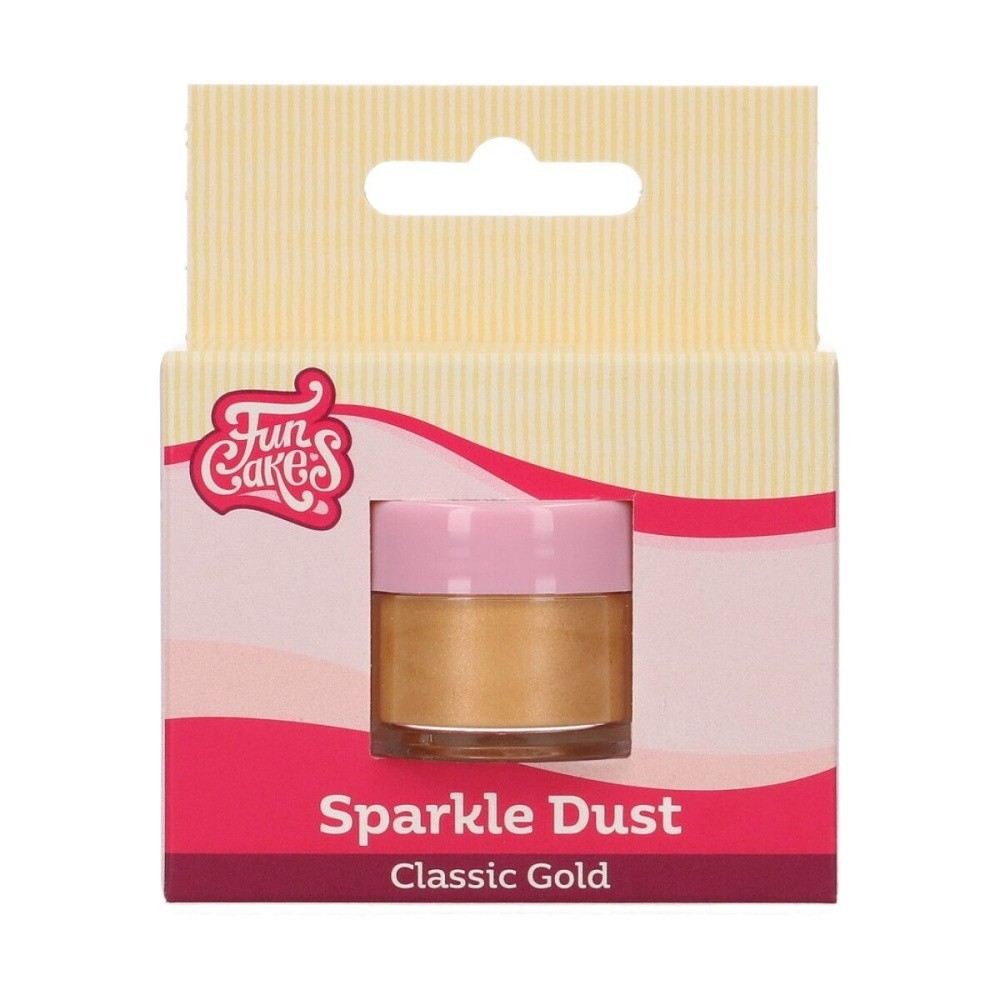 FunCakes Sparkle Dust -  Classic gold