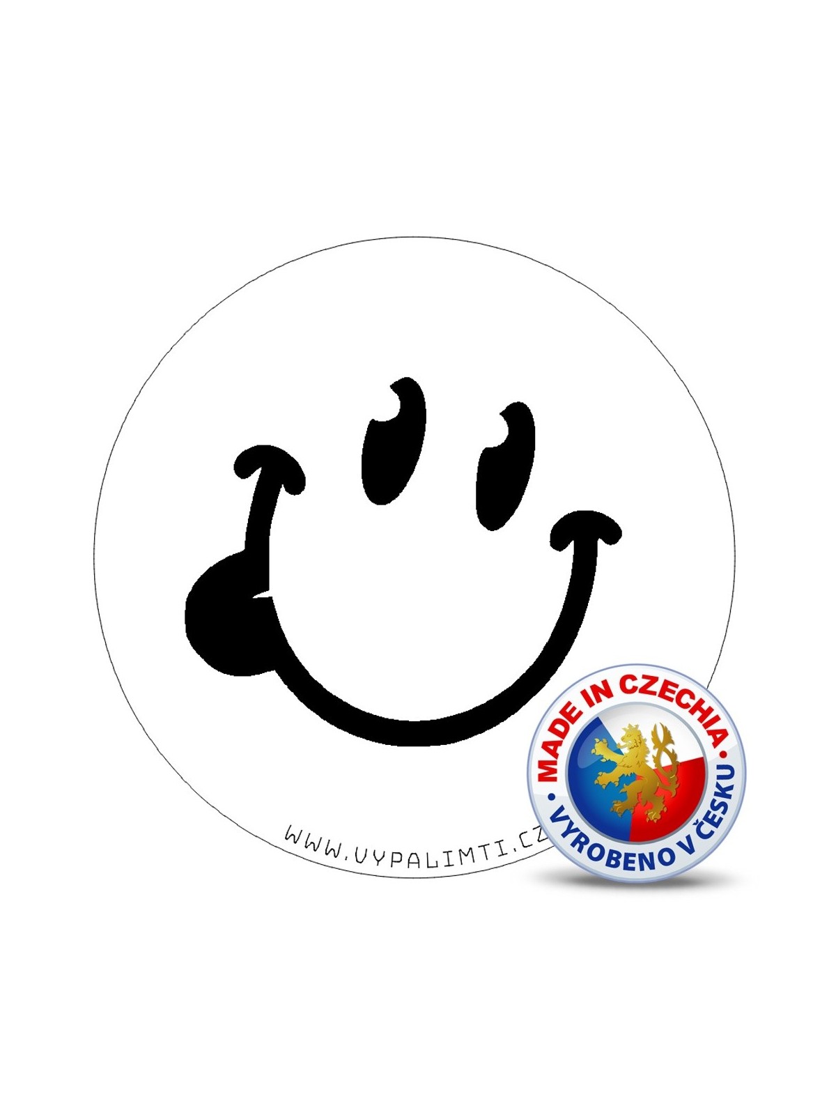 Stencil Vorlage - Smiley