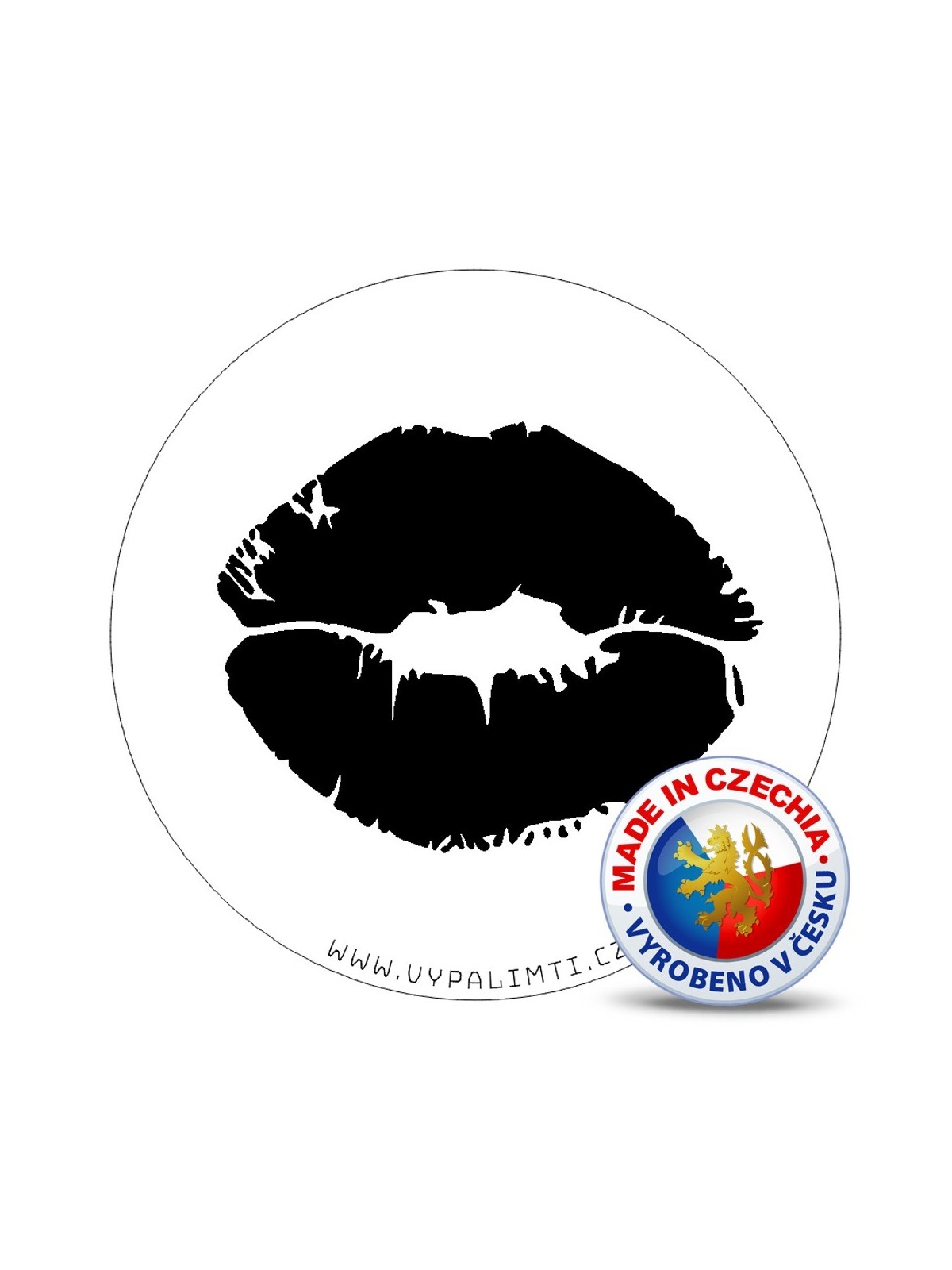 Stencil template - Lips