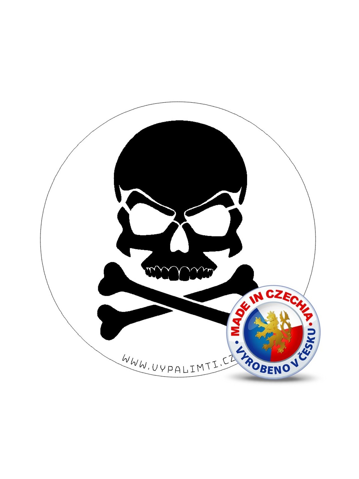 Stencil template - Skull and Thighs