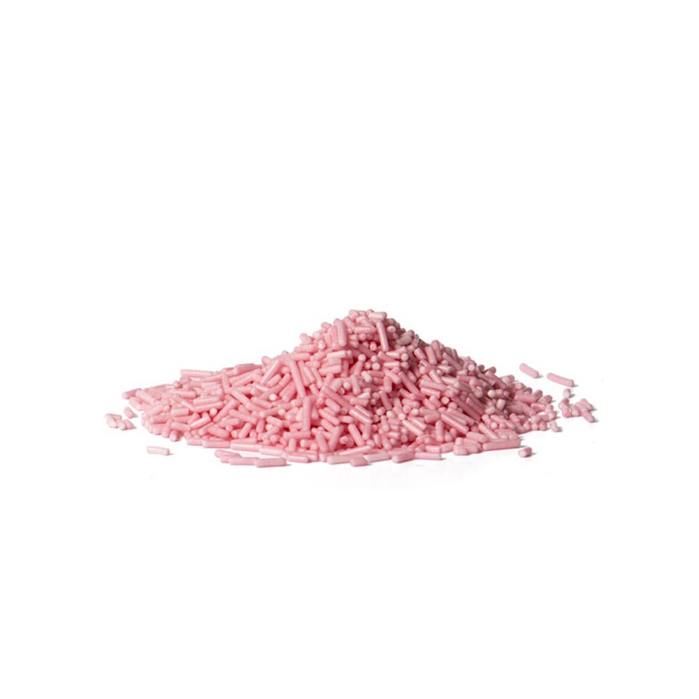 Sugar rice - pink 100g