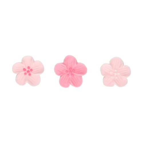 FunCakes Zuckerdeko - Flower mix pink - rosa Blume 24 Stk